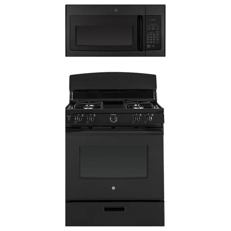 Ge Appliances 2 Piece Kitchen Appliance Package With Gas Freestanding