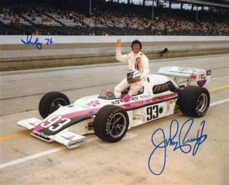 Johnny Parsons Jr Autographed 1976 Indy 500 8x10 Photo Ebay