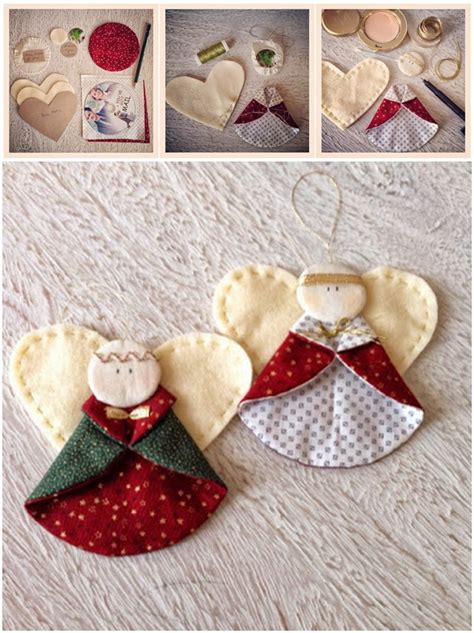 Wonderful Diy Cute Christmas Angel Ornaments