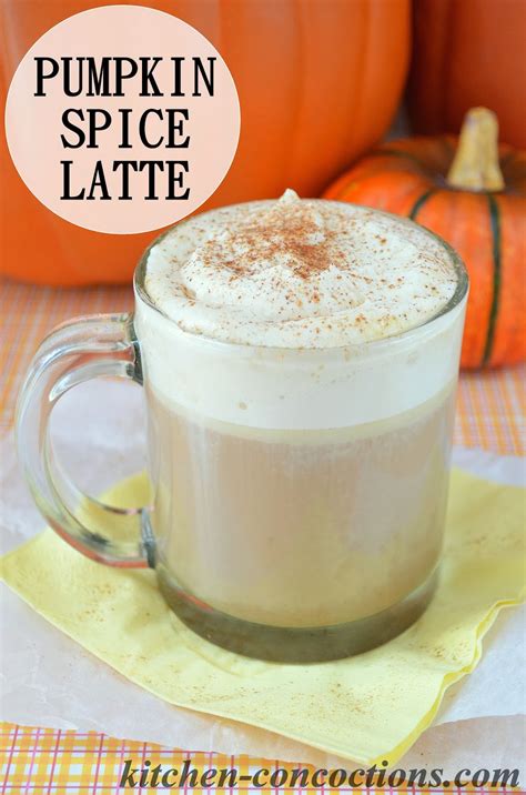 Pumpkin Spice Latte Kitchen Concoctions