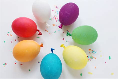 Balloon Easter Eggs A Joyful Riot