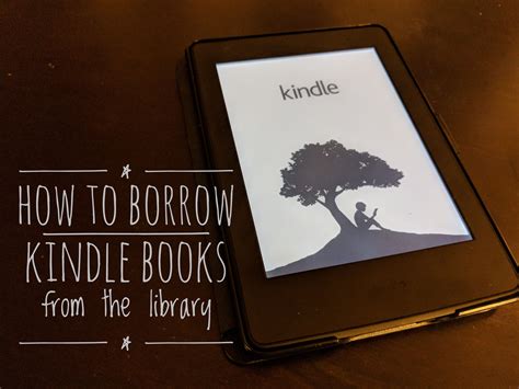 How To Check Out Library Books On Your Kindle For Free