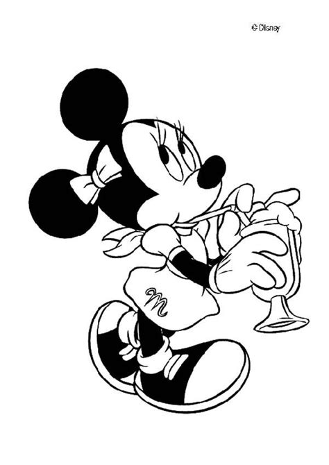 Coloring pages coloring best baby mickey mouse and friends. Free Printable Minnie Mouse Birthday Cards - Coloring Home