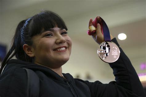 Alexa Moreno Llega A La Cdmx Con Su Medalla De Bronce Grupo Milenio
