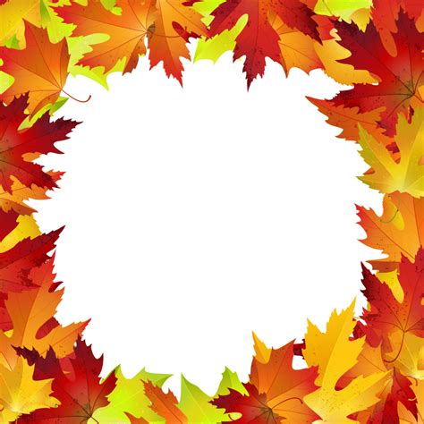 Fall Leaves Border Png Transparent Autumn Leaves Border Image Transparent