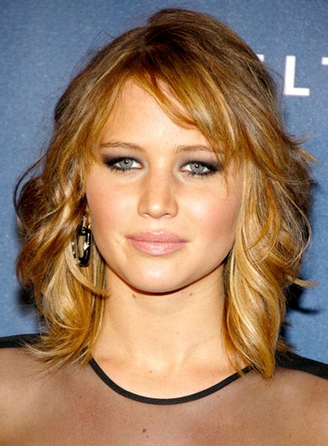 Medium Length Haircuts With Bangs For Wavy Hair Style And Beauty