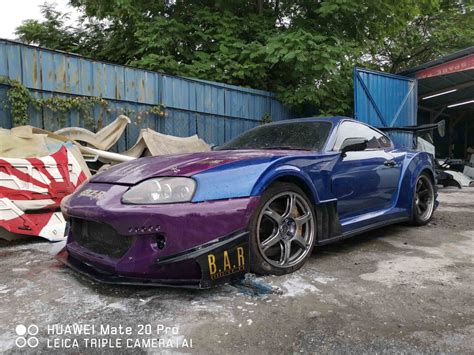 Fit For Toyota Supra Jza80 Mk4 Bar V3 Style Wide Body Kit Ebay