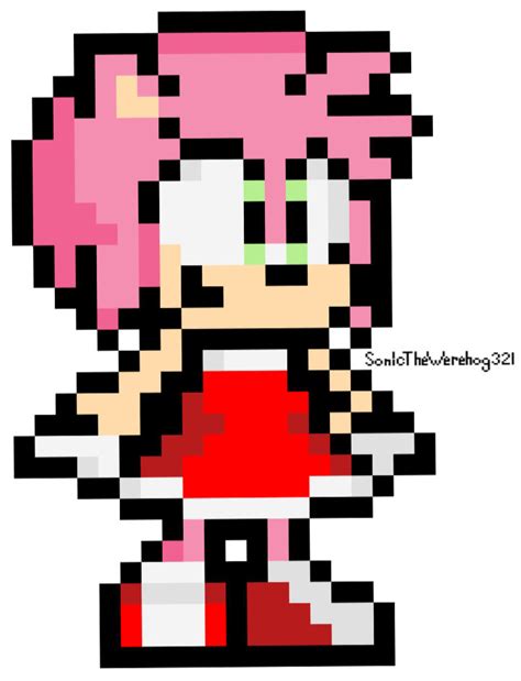 Pixel Amy By Sonicthewerehog321 On Deviantart