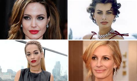 Angelina Jolie Tops Hottest Celebrity Lips List Top 20 Celebrity