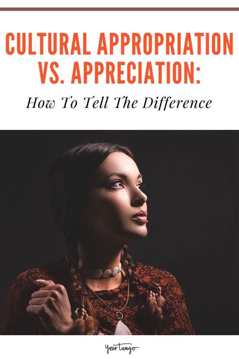 A Woman With Her Hand On Her Chest And The Words Cultural Appreciation Vs Appreciation How To Tell