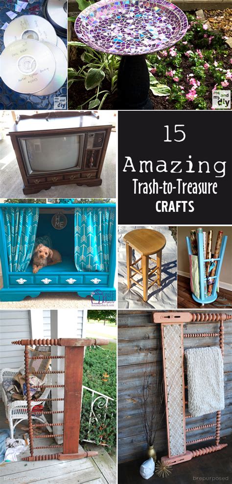 15 Amazing Trash To Treasure Crafts