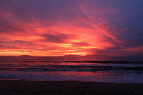 Orange And Purple Sunset