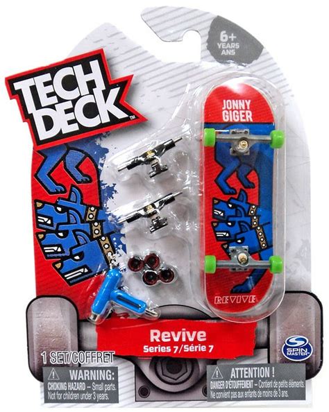 4.5 out of 5 stars. Tech Deck Series 7 Revive 96mm Mini Skateboard Spin Master ...