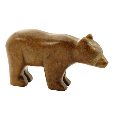 Bear Soapstone Carving And Whittling Kit