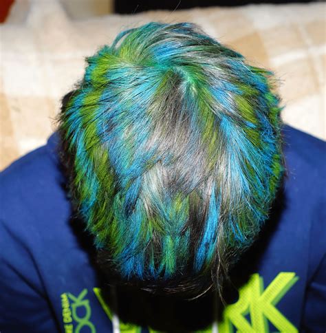 Update 73 Green Hair Colour Boy Super Hot Vn