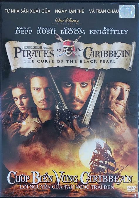 Cướp Biển Vùng Caribbean Lời Nguyền Của Tàu Ngọc Trai Đen DVD