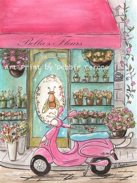 There's a simple video, to begin with. Paris Theme Nursery Prints, Personalized French Flower ...