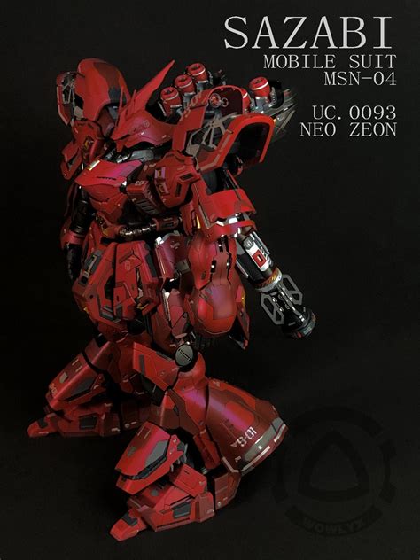 Toys And Hobbies Toy Models And Kits Bandai Hobby Gundam Msn 04 Sazabi