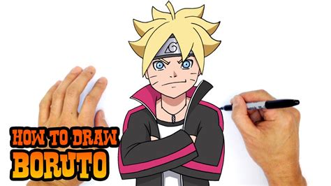 How To Draw Boruto Naruto Shippuden Youtube