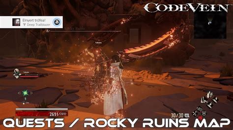Basically for each item you collect, you want to trade it for the highest possible points. Code Vein - Quests / Rocky Ruins Map - Deep Trailblazer Trophy - YouTube