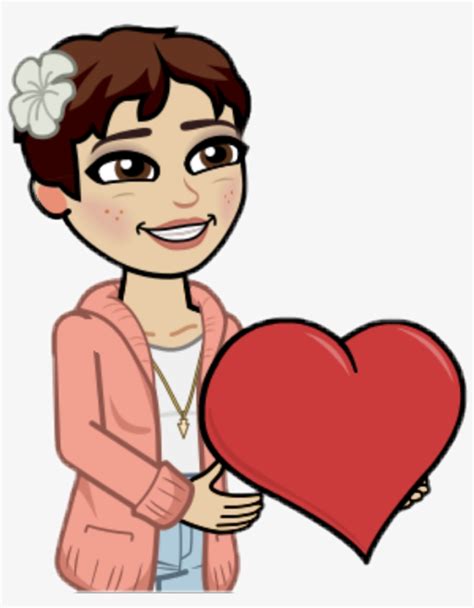 How To Add A Heart To Your Bitmoji On Snapchat