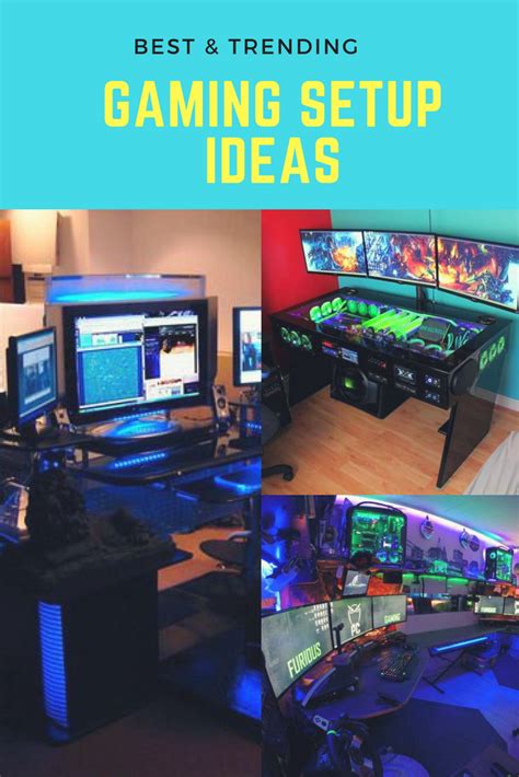 Cool ultimate game room design ideas ☼ via livingadore #ps4 gaming setup #dream rooms #gaming setup xbox teamwork while using video games bring the gamers together. Best Trending Gaming Setup Ideas | Gaming setup, Best ...
