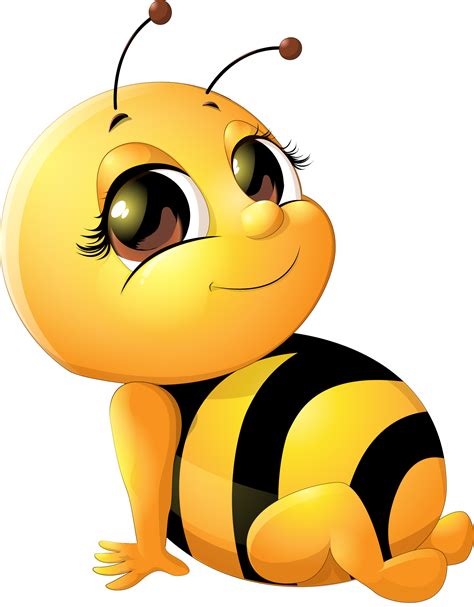 Transparent Bee Vector Png Imagenes De Abejas Animadas Png Download