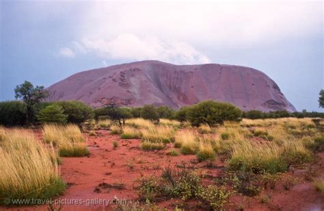 Pictures Of Australia Uluru Ayers Rock 0032 Uluru After A Rain Shower