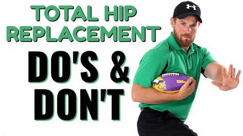 Total Hip Replacement Activities Months After Surgery Do S Don T Youtube