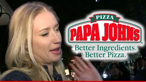 Papa John S Pizza We Re Sorry Iggy Azalea Blabbing Driver Was Disciplined