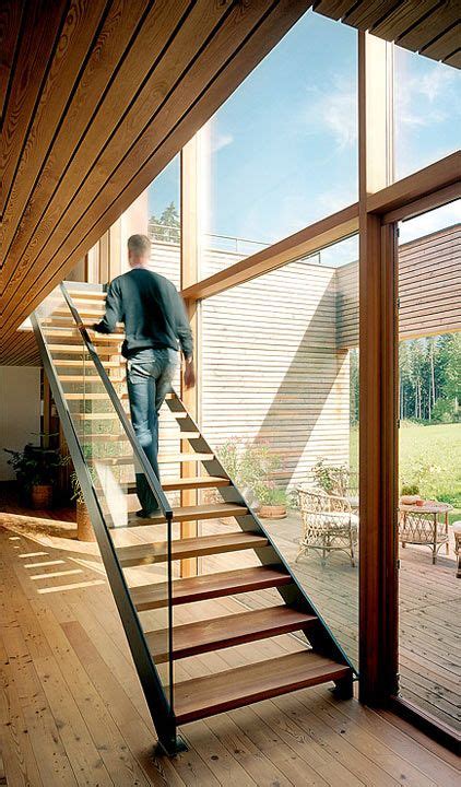 Austrian Wooden Houses Timber Clad Inside And Out Staircase Design