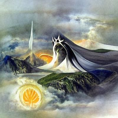 AI Generated Image For The Silmarillion Created With NightCafe It