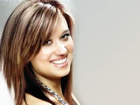 Sweet, silky light brown hair with short and long layers and a layered hairstyle zip extension. Shoulder length choppy layered haircuts - Your Style