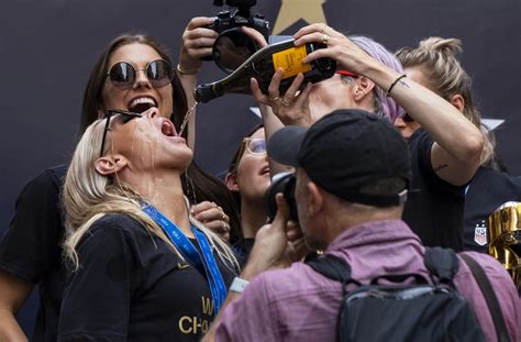Uswnt Stars Blow Up Instagram During World Cup Celebration In New York