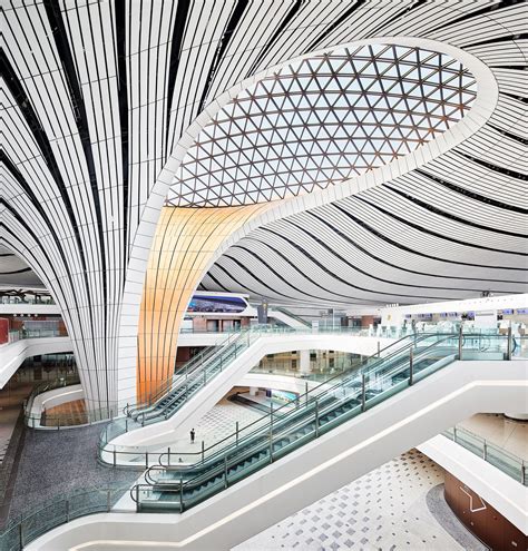 Inside Beijings Daxing International Airport Terminal By Zaha Hadid