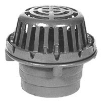 Zurn floor drain installation instructions. Z125 - 8 3/8" Diameter Roof Drain with Low Silhouette Dome