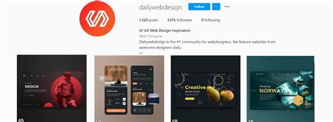 Instagram Web Design Best Accounts And Hashtags To Follow