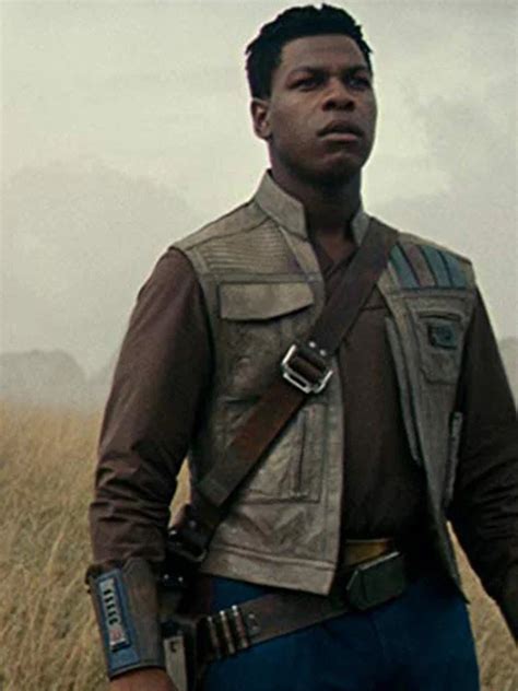 Star Wars The Rise Of Skywalker Finn Leather Vest