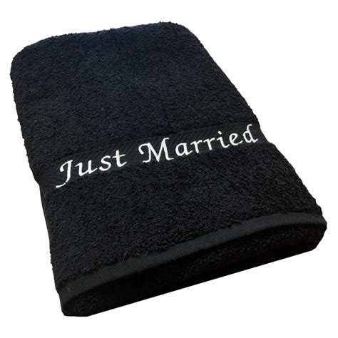 Just Married Towels Beach Towels Forever Memories