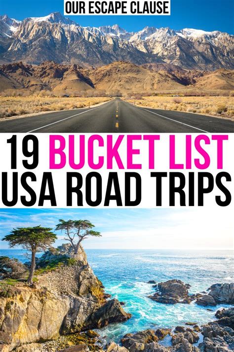 25 Best Road Trips In The Usa Itinerary Ideas Tips Road Trip Usa