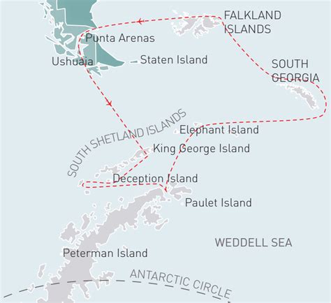 Antarctica South Georgia And Falkland Islands Tour Package