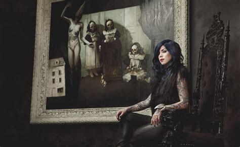 Pin By Cazwytch On Gothic Art With Images Kat Von D Inked Magazine
