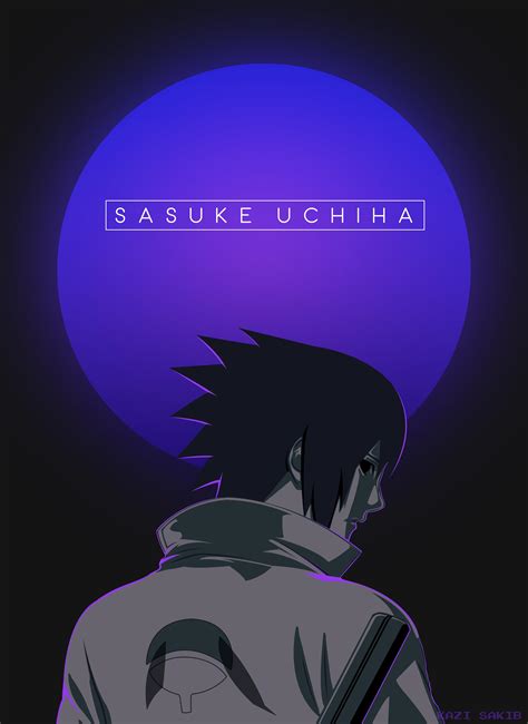Sasuke Uchiha Poster Art Ig Kzsakib Rnaruto
