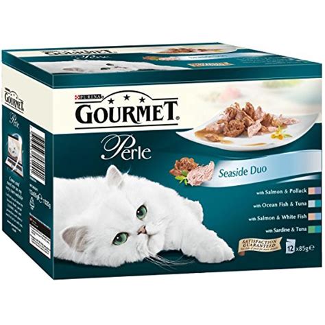 Purina Gourmet Perle Wet Cat Food Mini Fillets In Gravy 12 X 85 G
