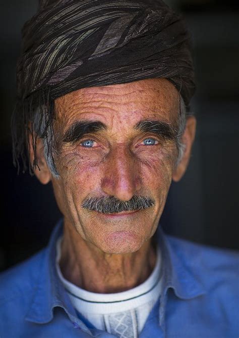 Kurdish Man With Blue Eyes Palangan Iran Flickr Photo Sharing