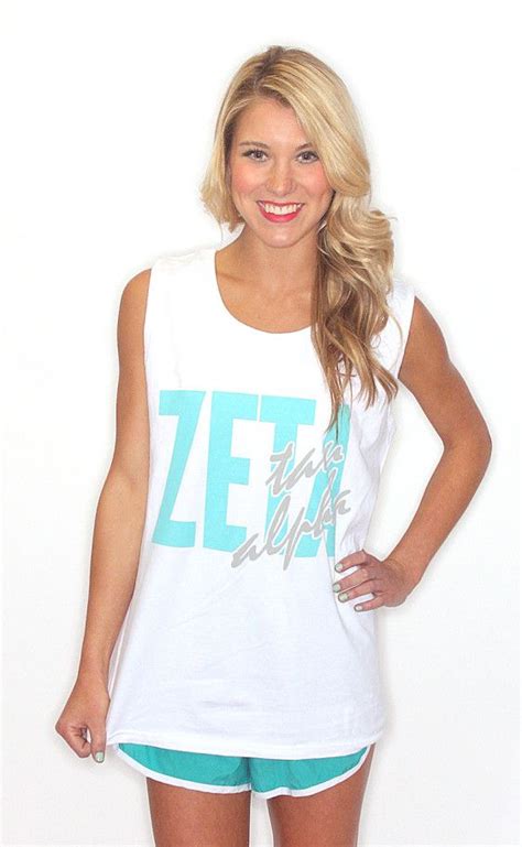 Riffraff Comfort Colors Greek Tanks Zeta Tau Alpha © Women