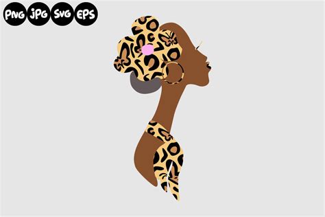 Afro Black Woman African American Graphic By Chico · Creative Fabrica