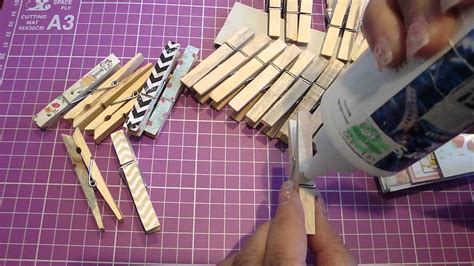 Custom Mini Clothespins Youtube