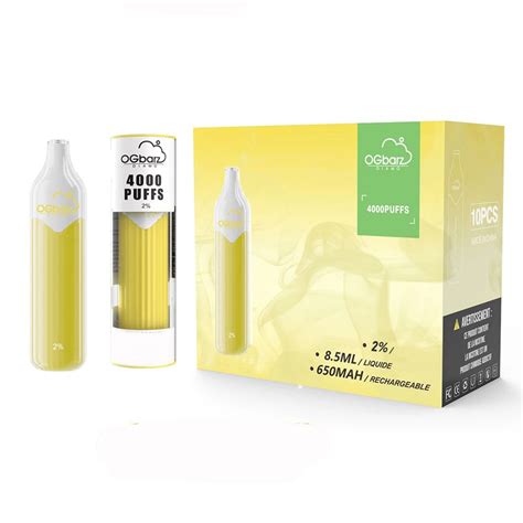 New Product Ogbarz Disposable Vape Kit 4000 Puffs 85 Ml Vape Electric Cigarette Vaporizer