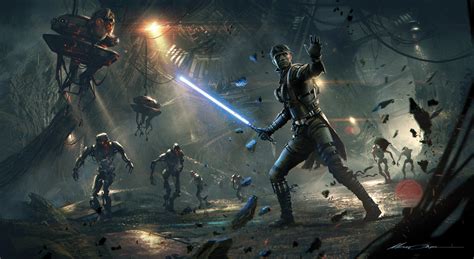 Star Wars Concept Art And Illustrations By Gustavo Mendonca Concept